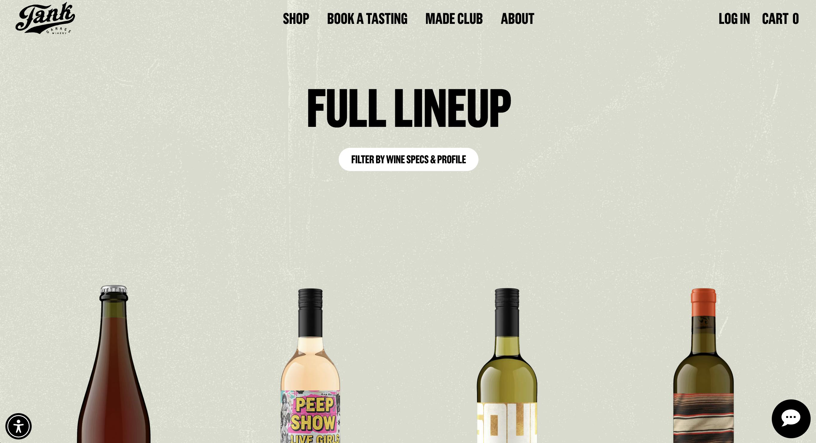 Tank website 4